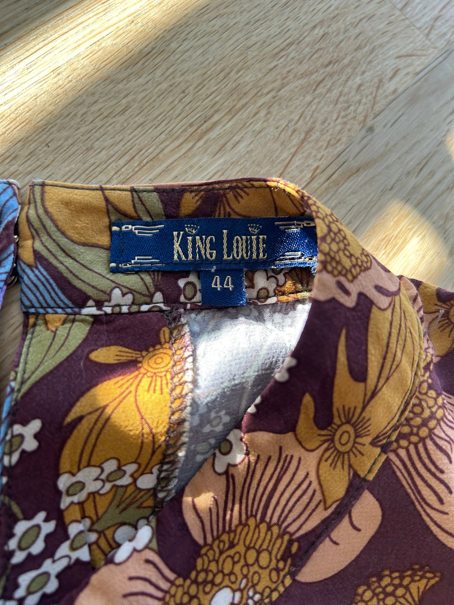 King Louie - maat 44 - lange jurk