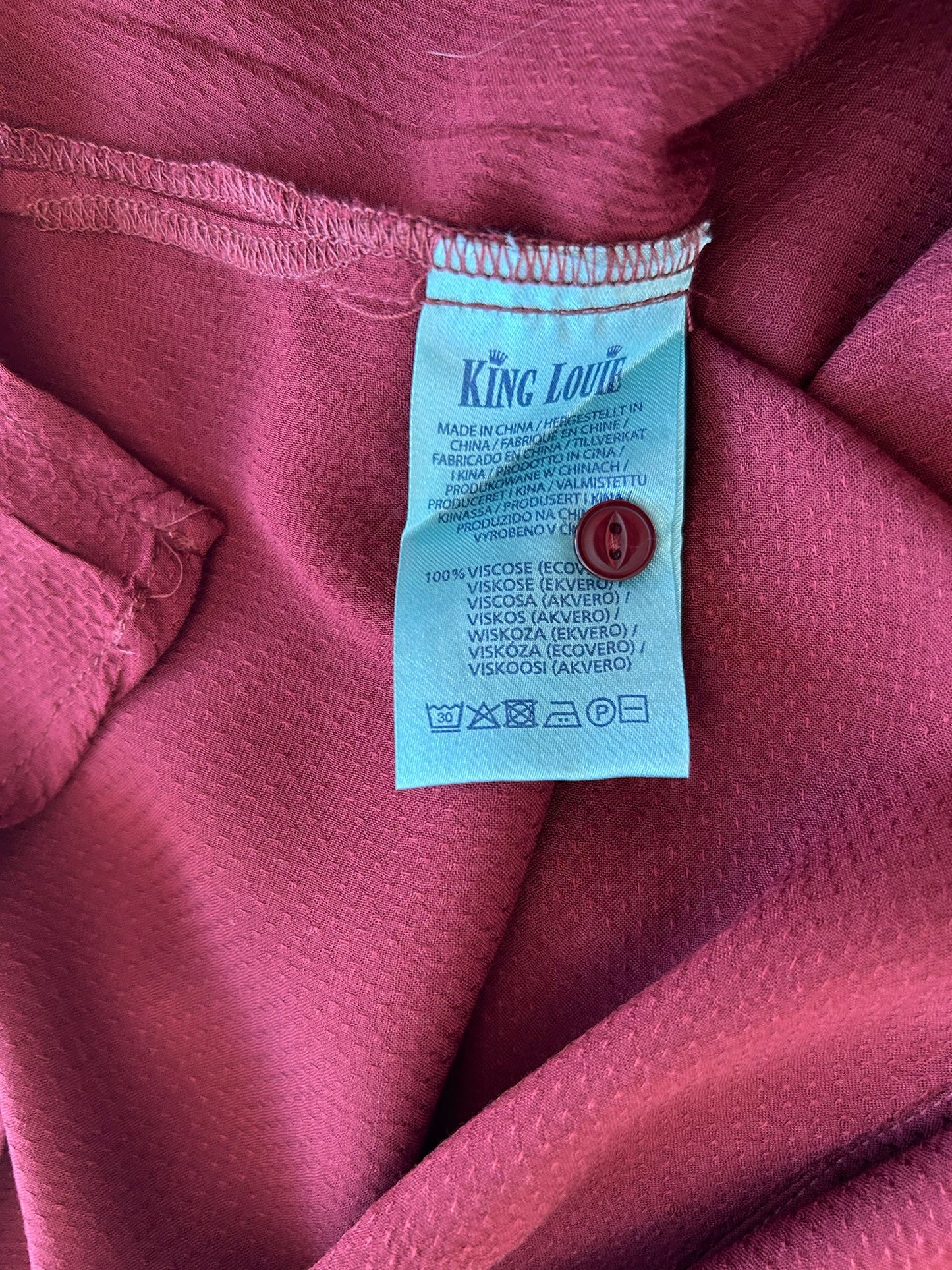 King Louie - maat 40 - blouse
