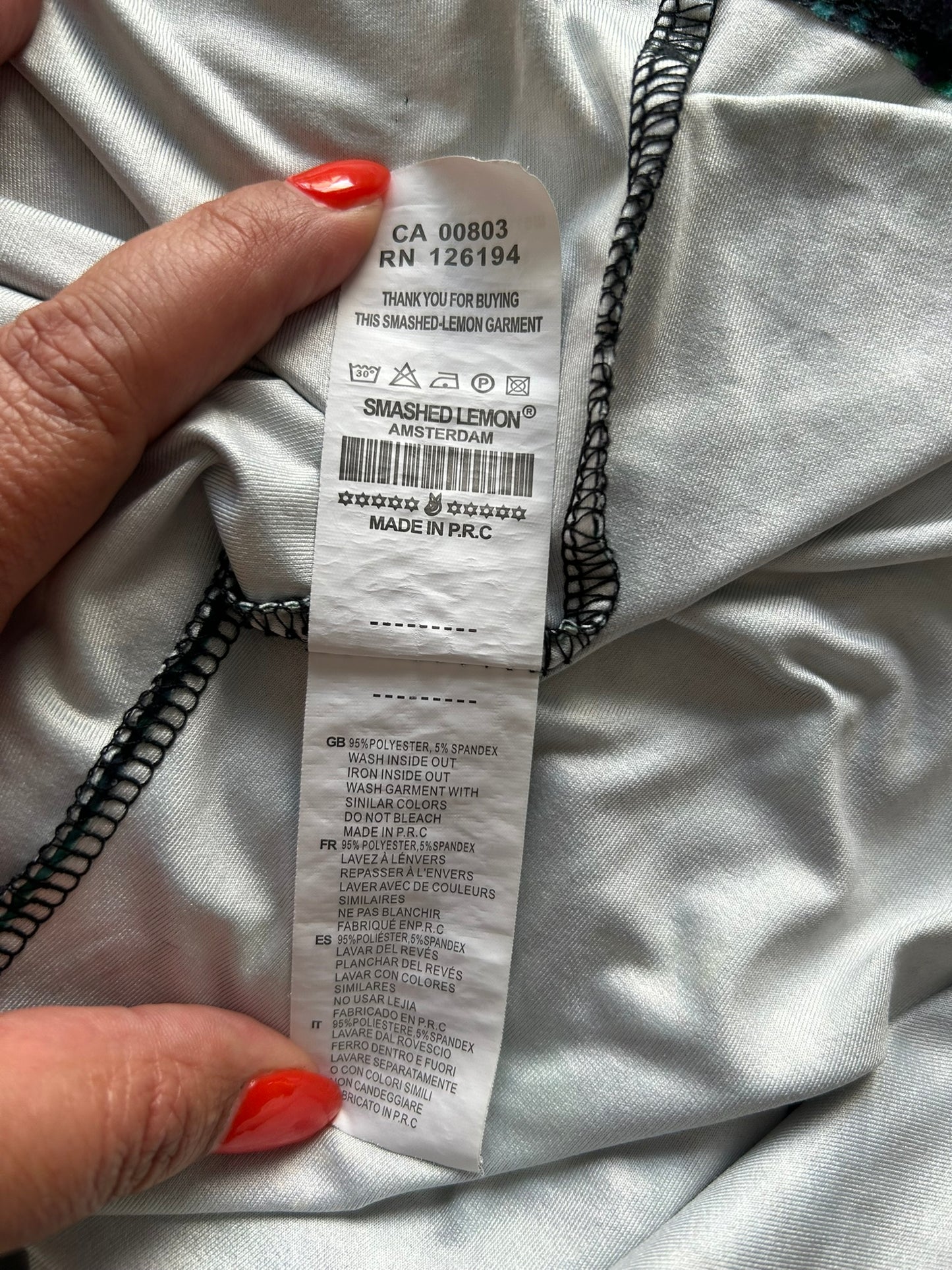 Smashed Lemon - maat XXL - blouse jurk