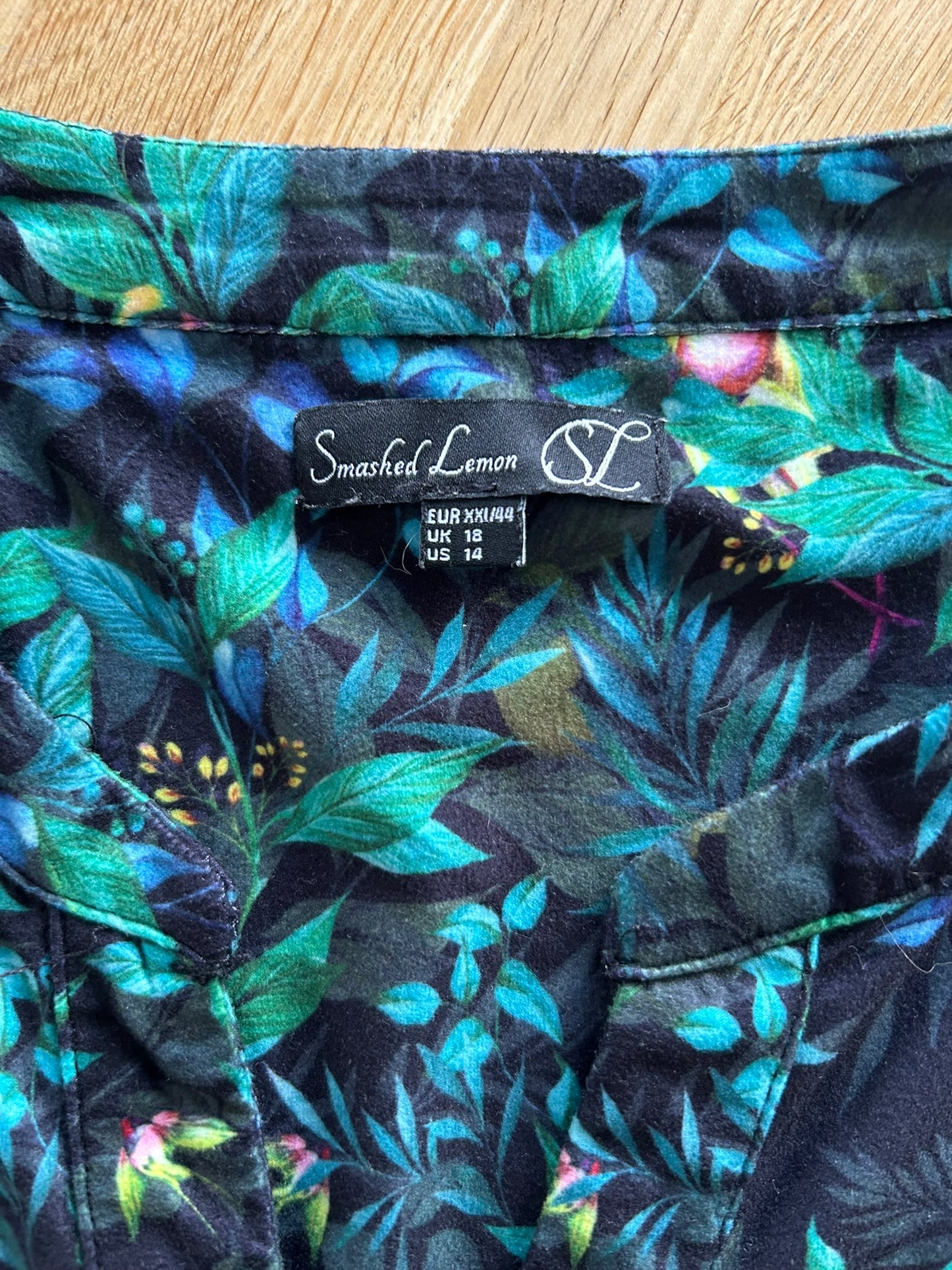 Smashed Lemon - maat XXL - blouse jurk