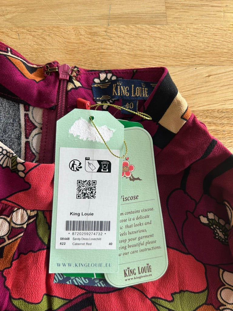 King Louie - maat 40 - Sandy dress Lovechild NIEUW