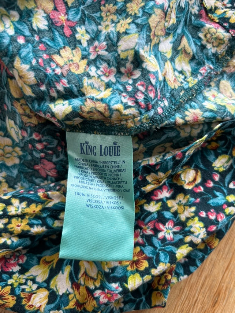 King Louie - maat 42 - bloemen blouse