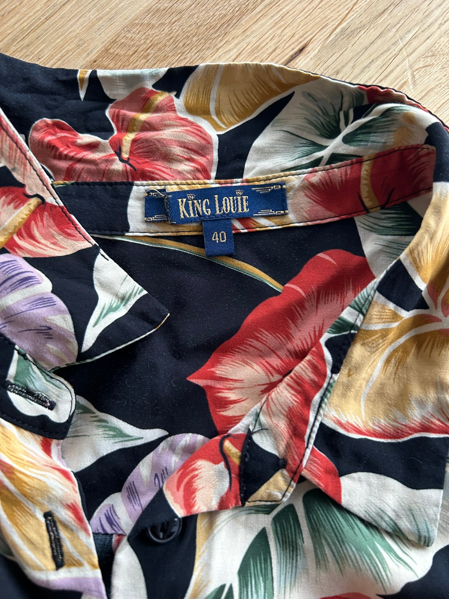 King Louie - maat 40 - blouse jurk