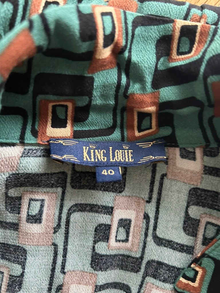 King Louie - maat 40- blouse jurk