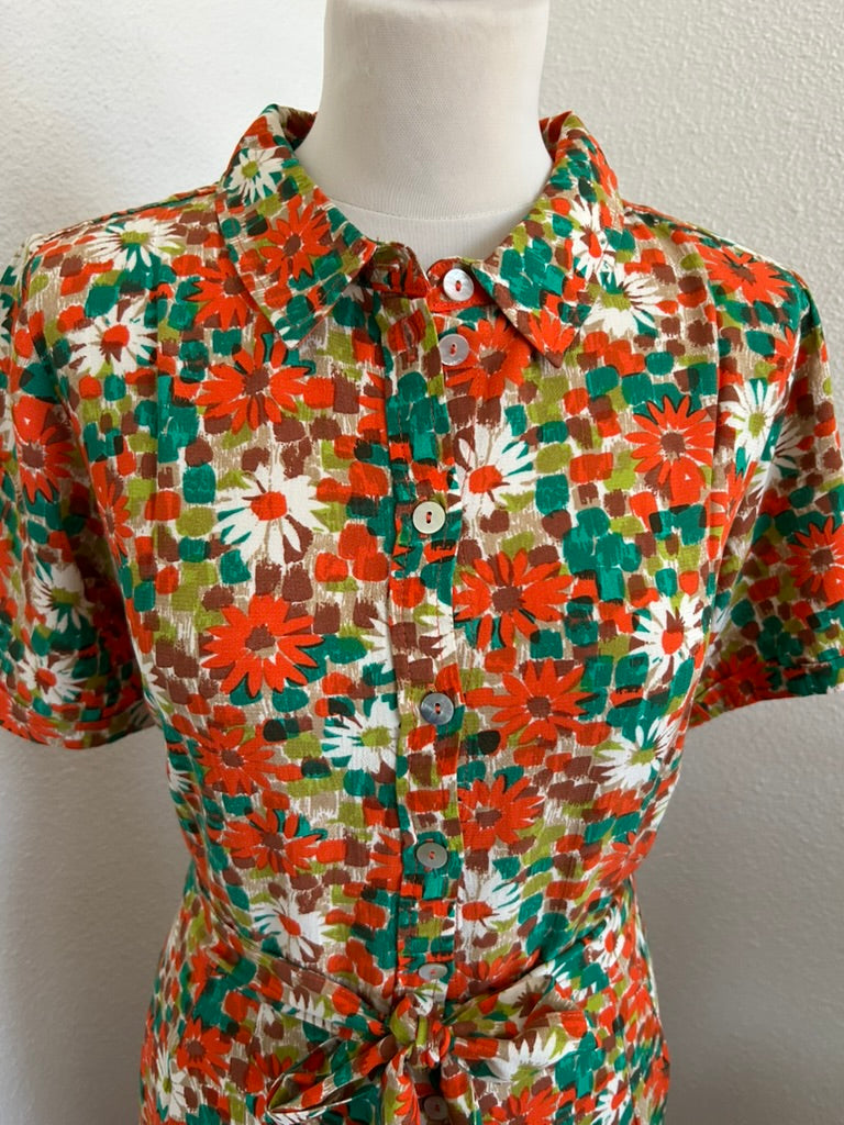 King Louie - maat 44 - blouse jurk