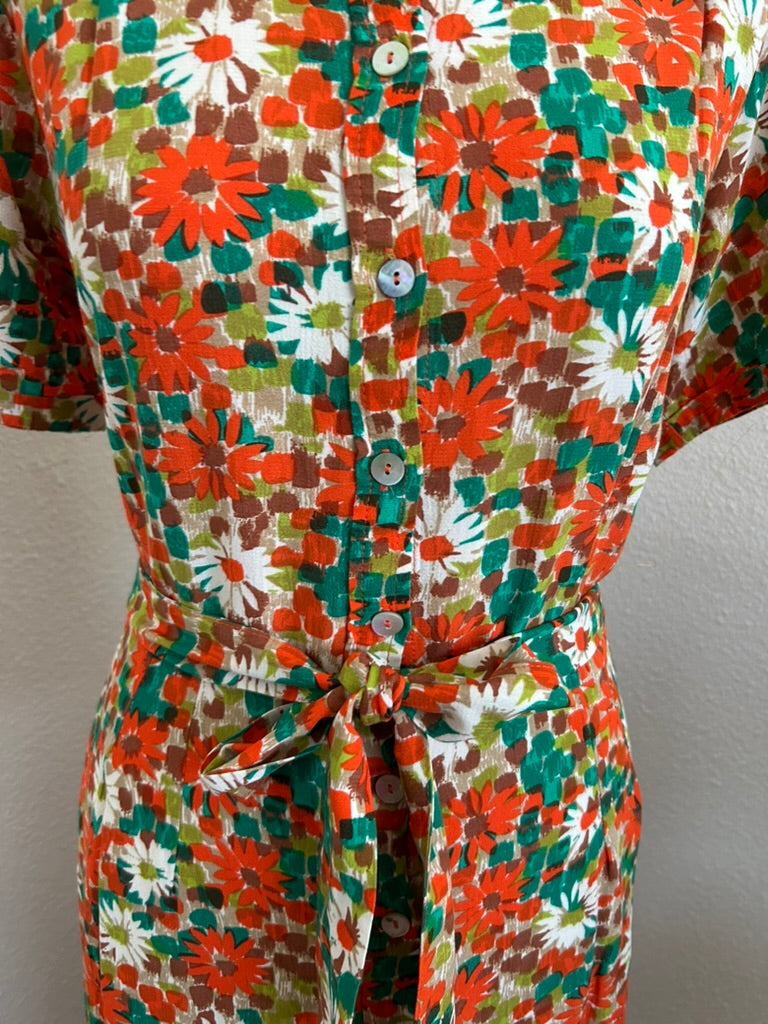 King Louie - maat 44 - blouse jurk