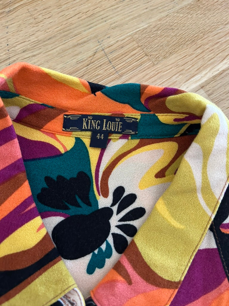 King Louie - maat 44 - blouse jurk