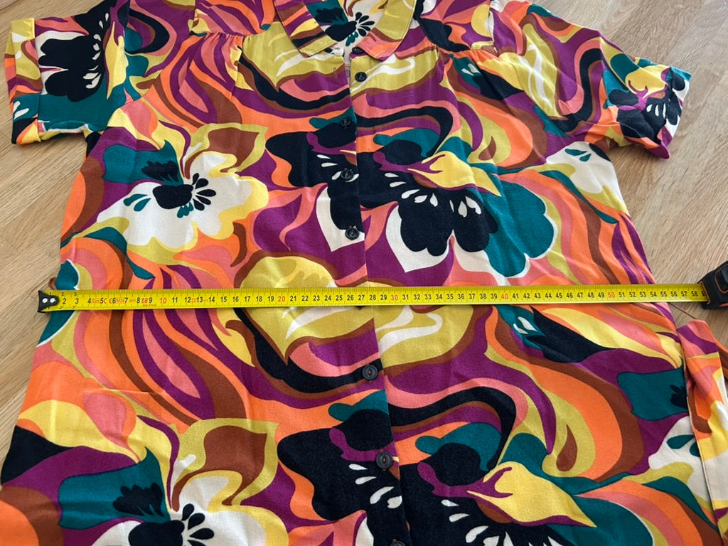 King Louie - maat 44 - blouse jurk