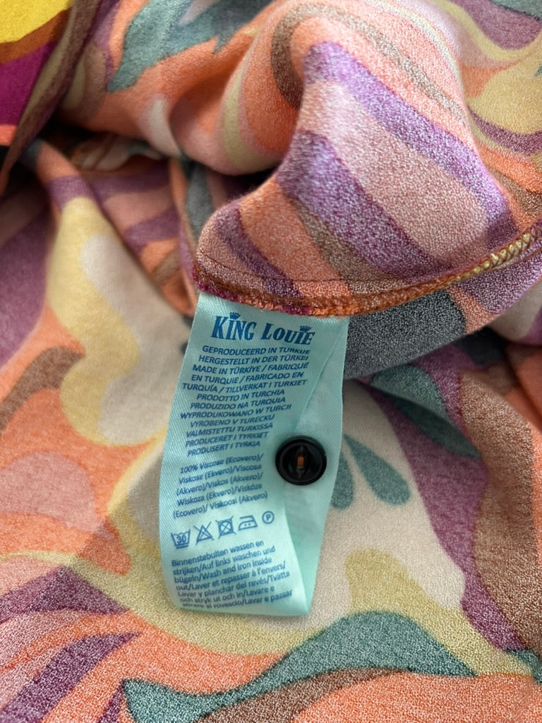 King Louie - maat 44 - blouse jurk