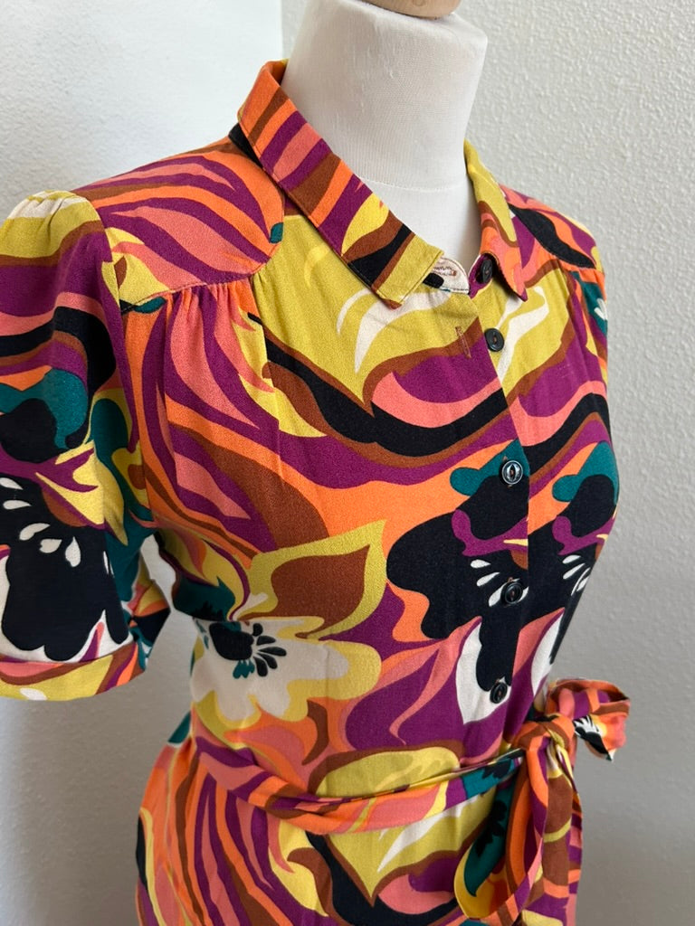 King Louie - maat 44 - blouse jurk