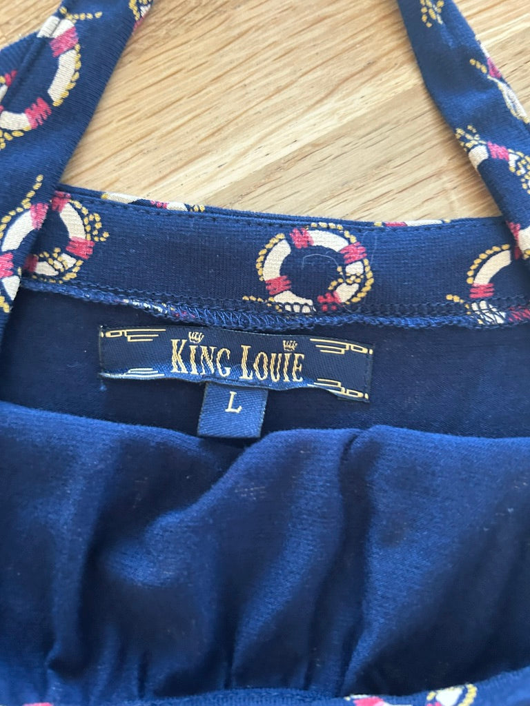 King Louie - maat L - maxi jurk