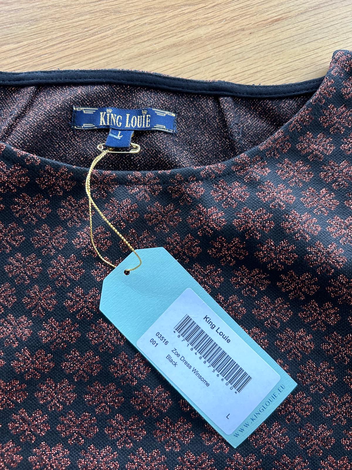 King Louie - maat L - Zoe dress nieuw