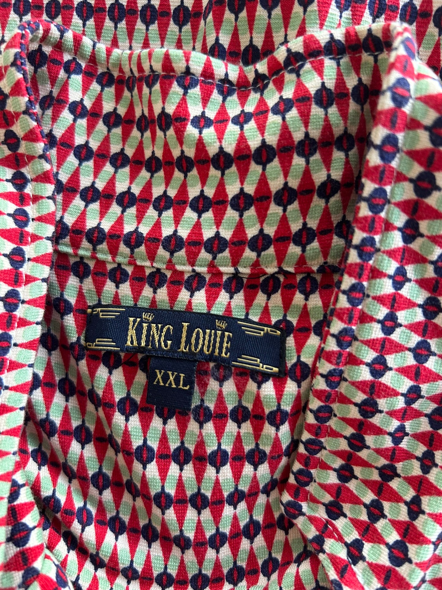 King Louie - maat XXL - polo jurk