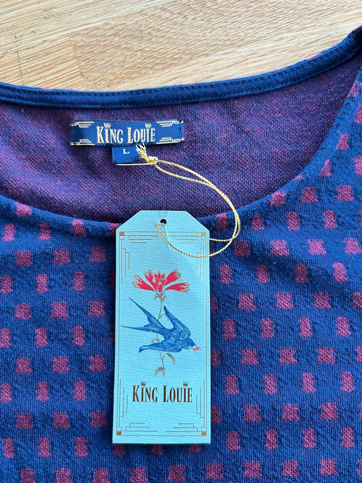 King Louie - maat L - duffy dress