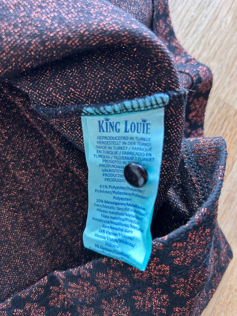 King Louie - maat XL - glitter jurk