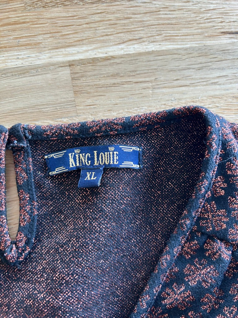 King Louie - maat XL - glitter jurk