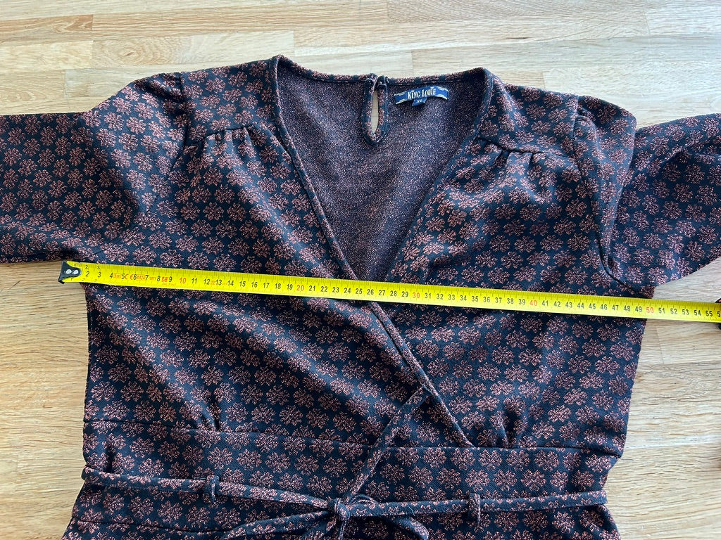 King Louie - maat XL - glitter jurk