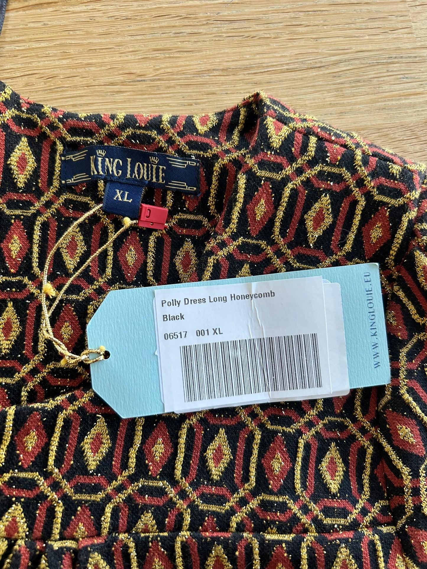 King Louie - maat XL - polly dress NIEUW