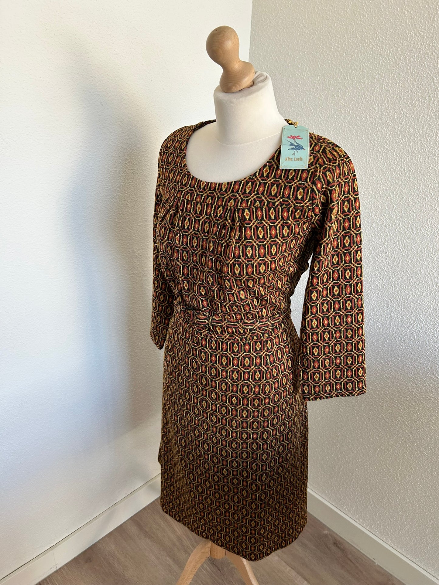 King Louie - maat XL - polly dress NIEUW