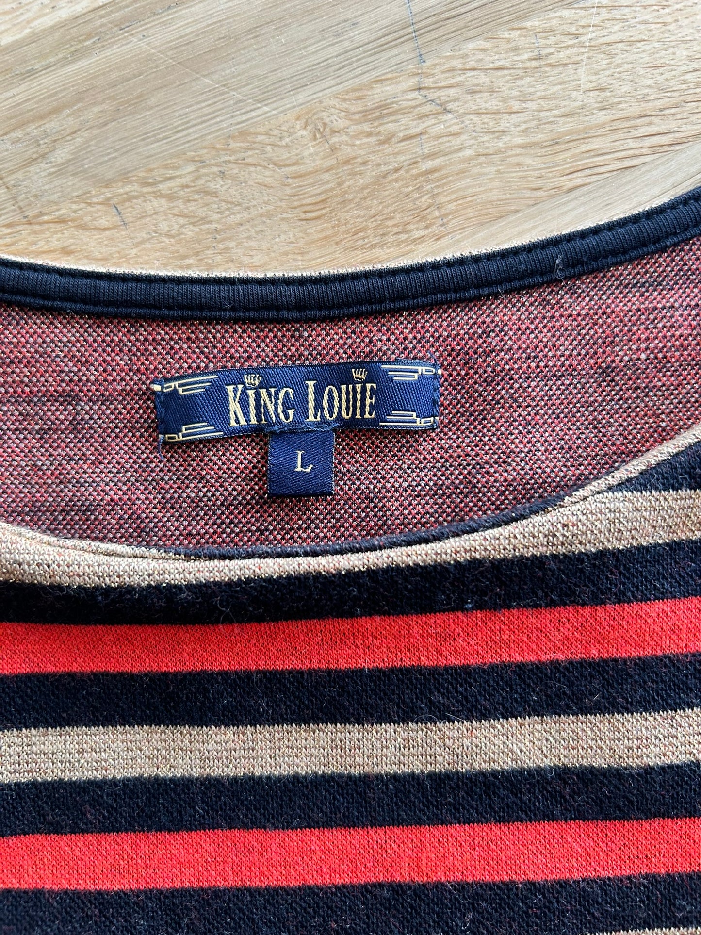 King Louie - maat L - swing jurk
