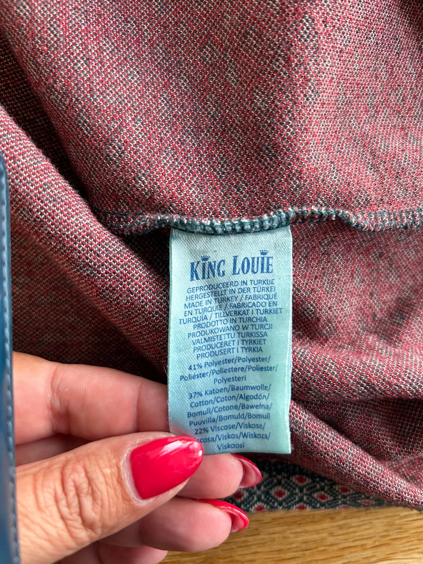 King Louie - maat XL - mona dress
