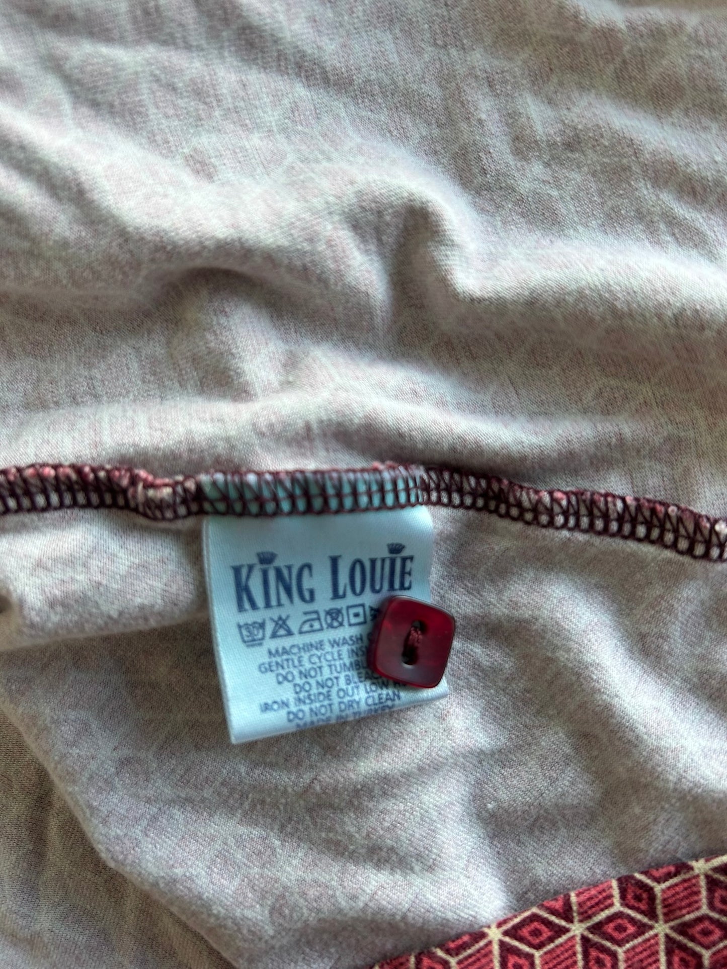 King Louie - maat XL - polo jurk