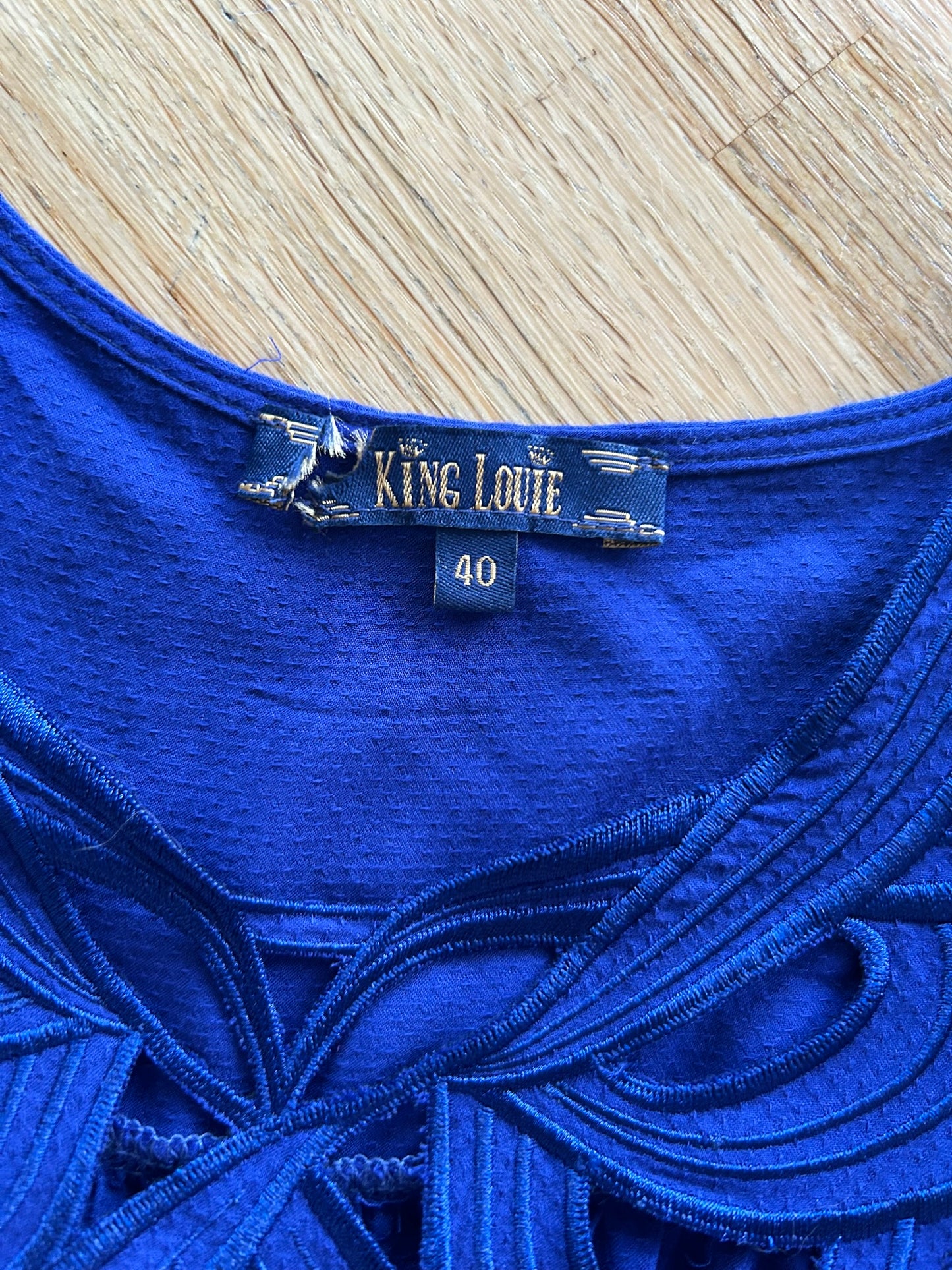 King Louie - maat 40 - midi jurk