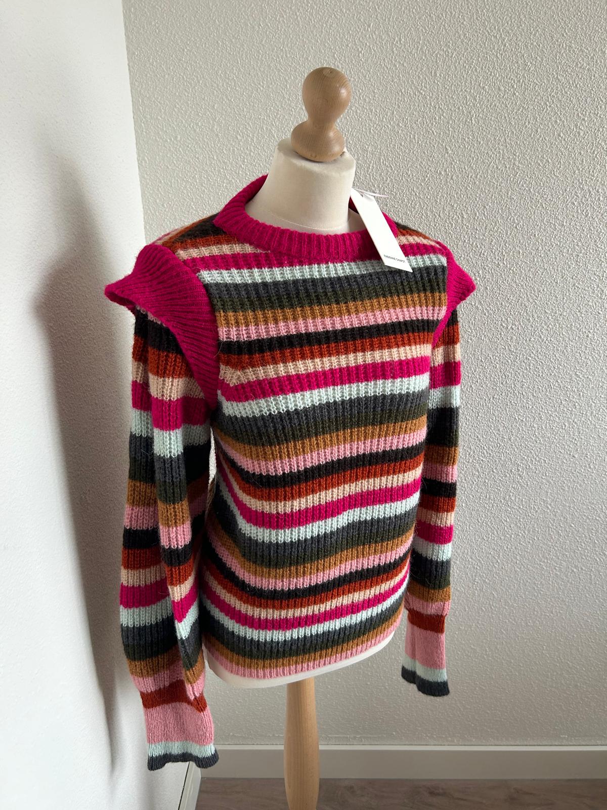 Fabienne Chapot - maat XXL - rainbow pullover NIEUW