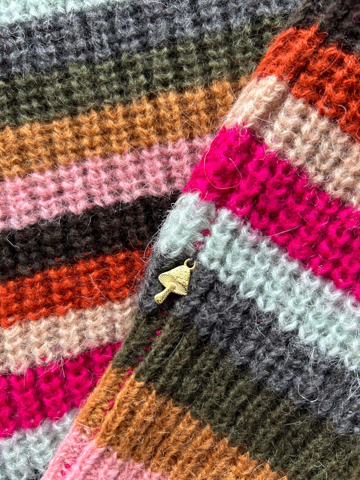 Fabienne Chapot - maat XXL - rainbow pullover NIEUW