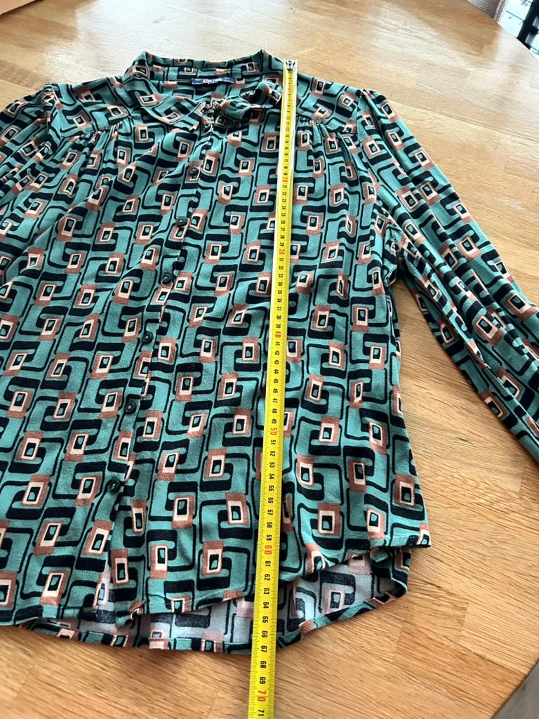 King Louie - maat 42 - retro blouse