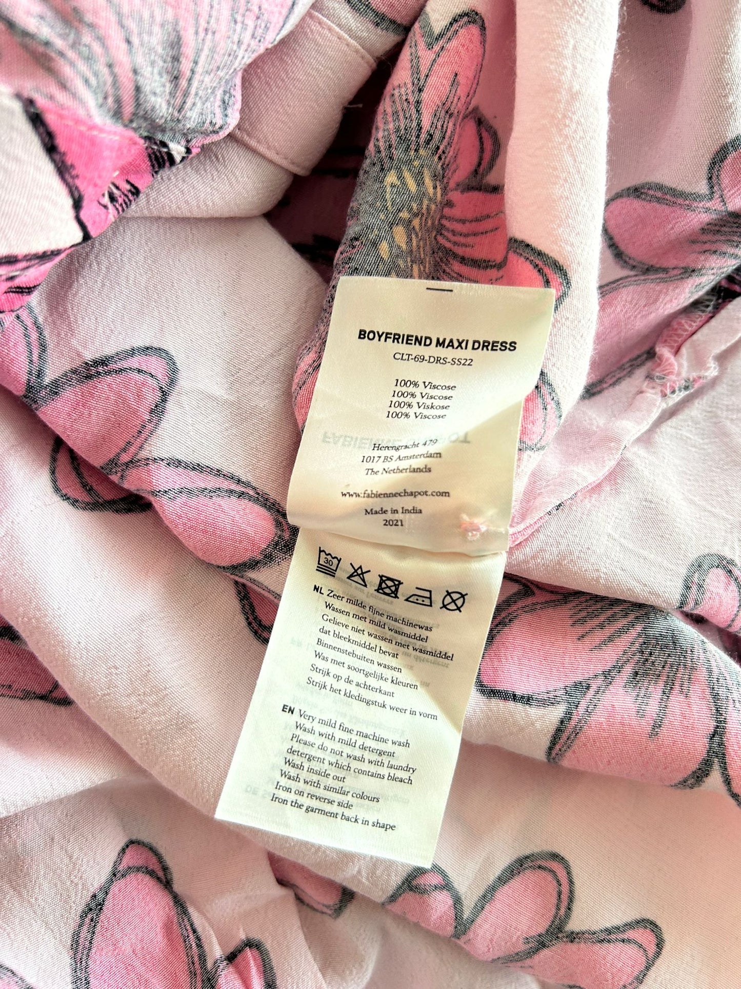 Fabienne Chapot - maat 42 - Boyfriend maxi dress