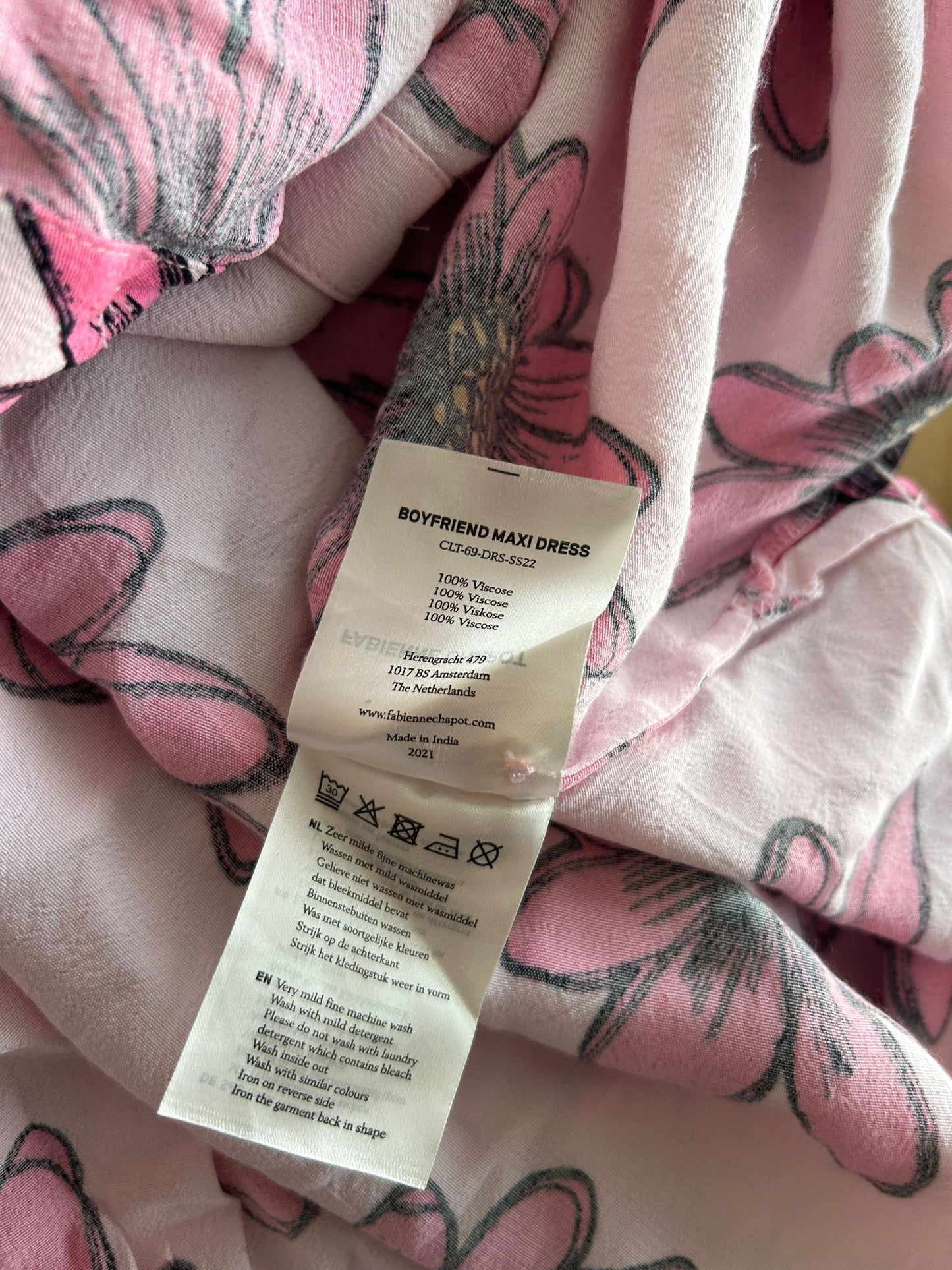 Fabienne Chapot - maat 42 - Boyfriend maxi dress
