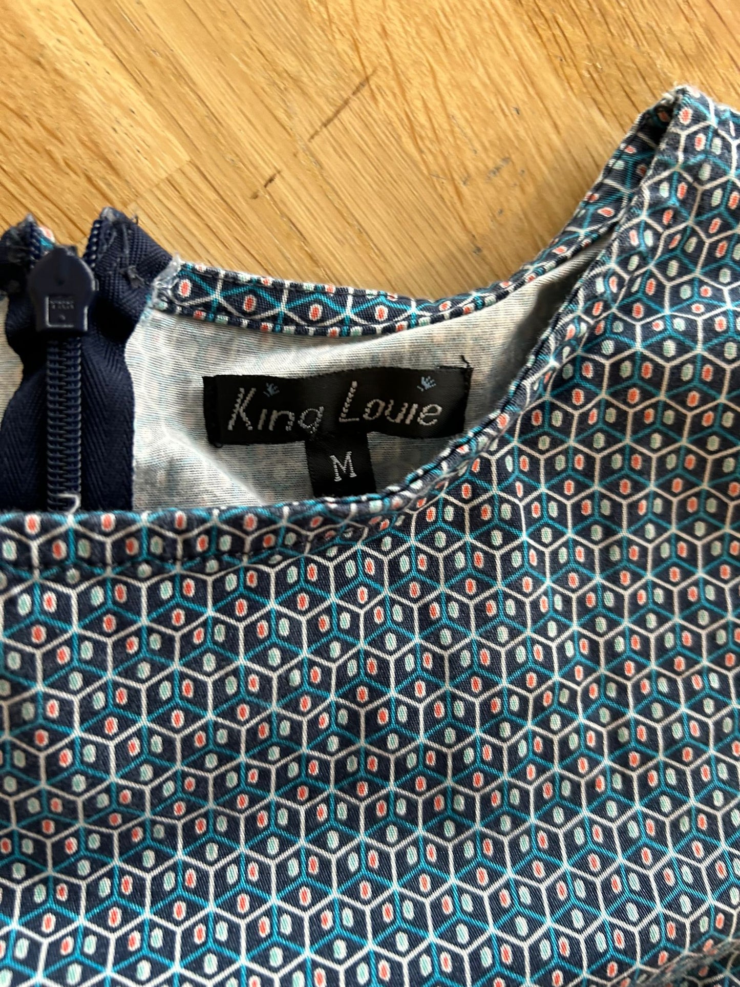 King Louie - maat M - retro jurk