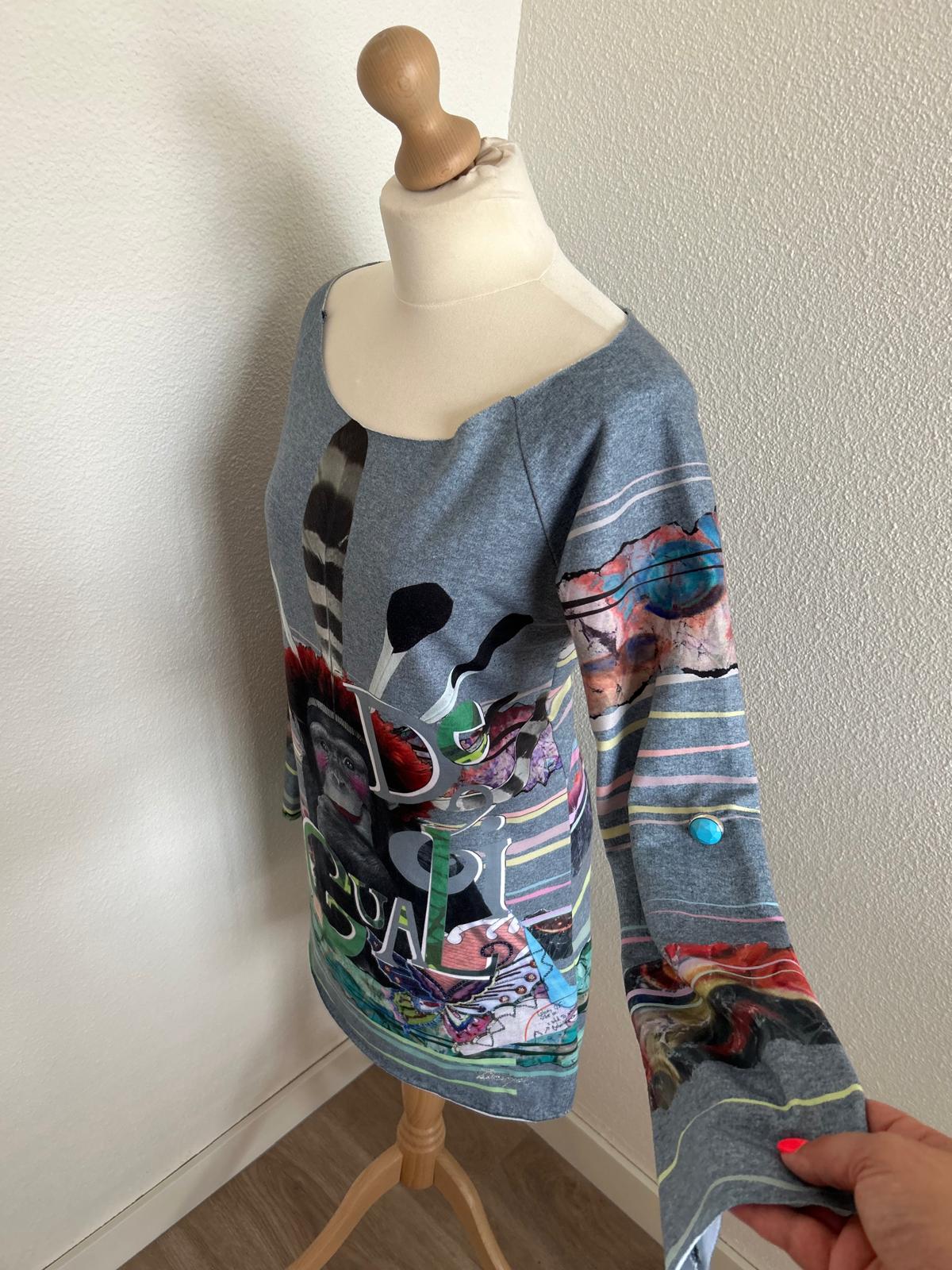 Desigual - maat XL - sweater jurk