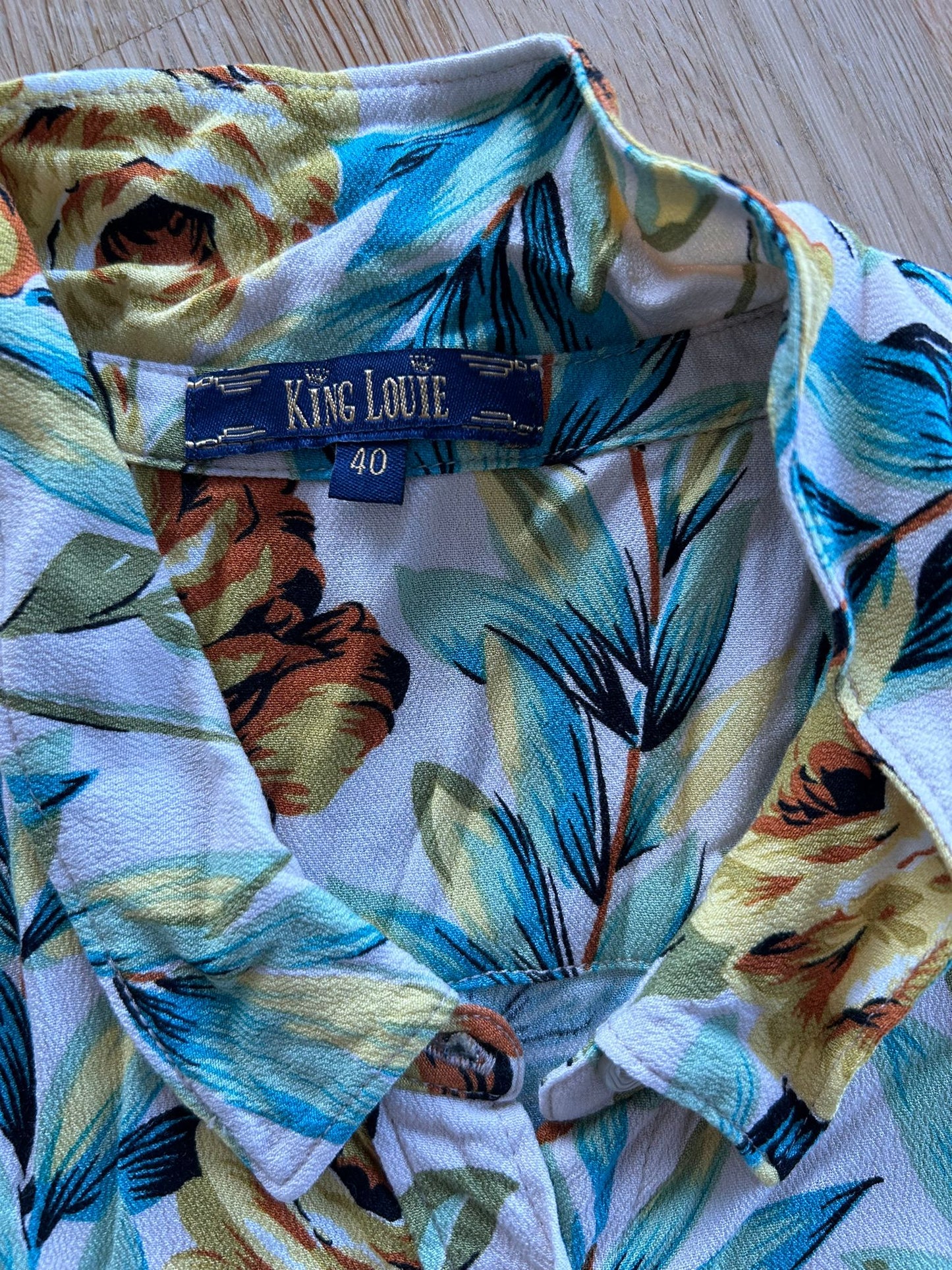 King Louie - maat 40 - blouse jurk