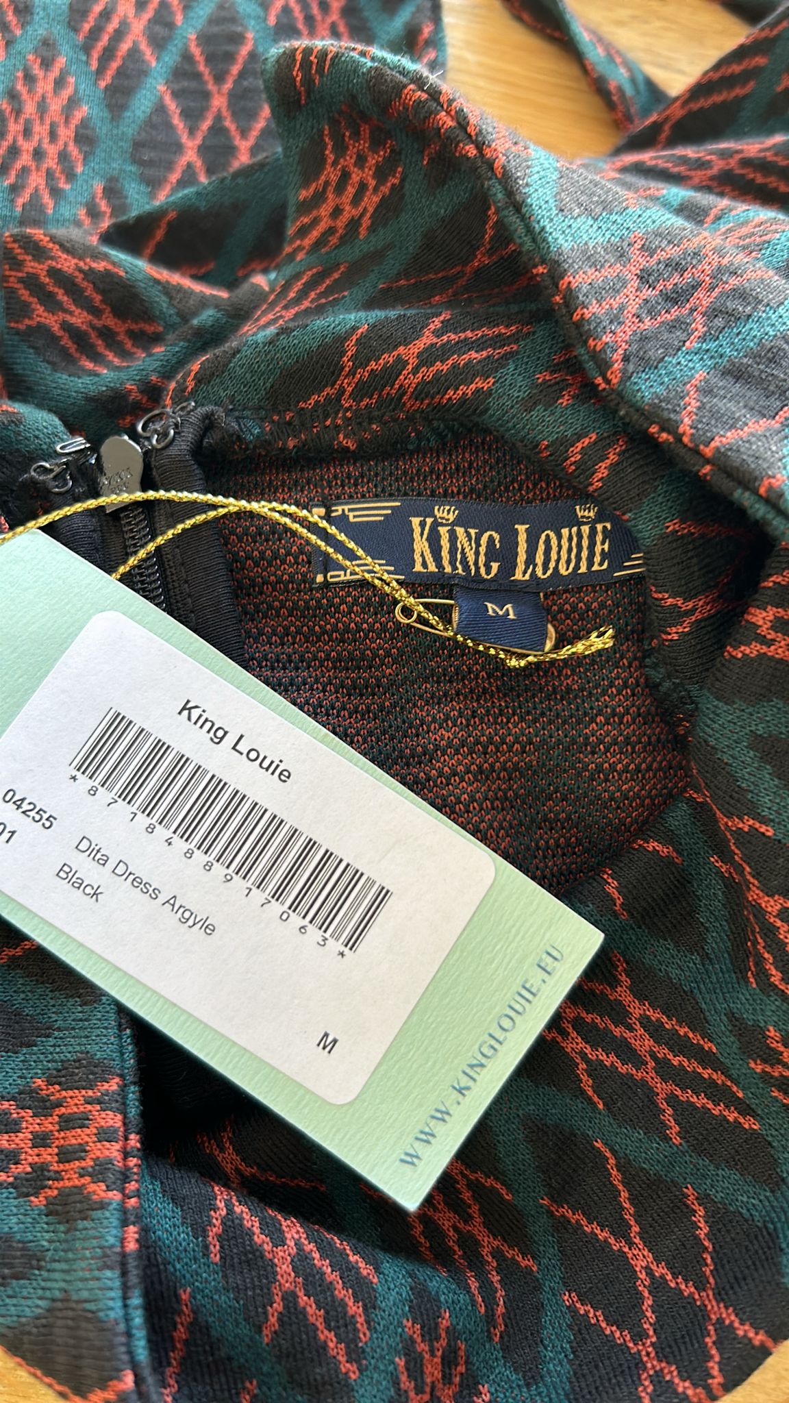 King Louie - maat M - Dita jurk NIEUW
