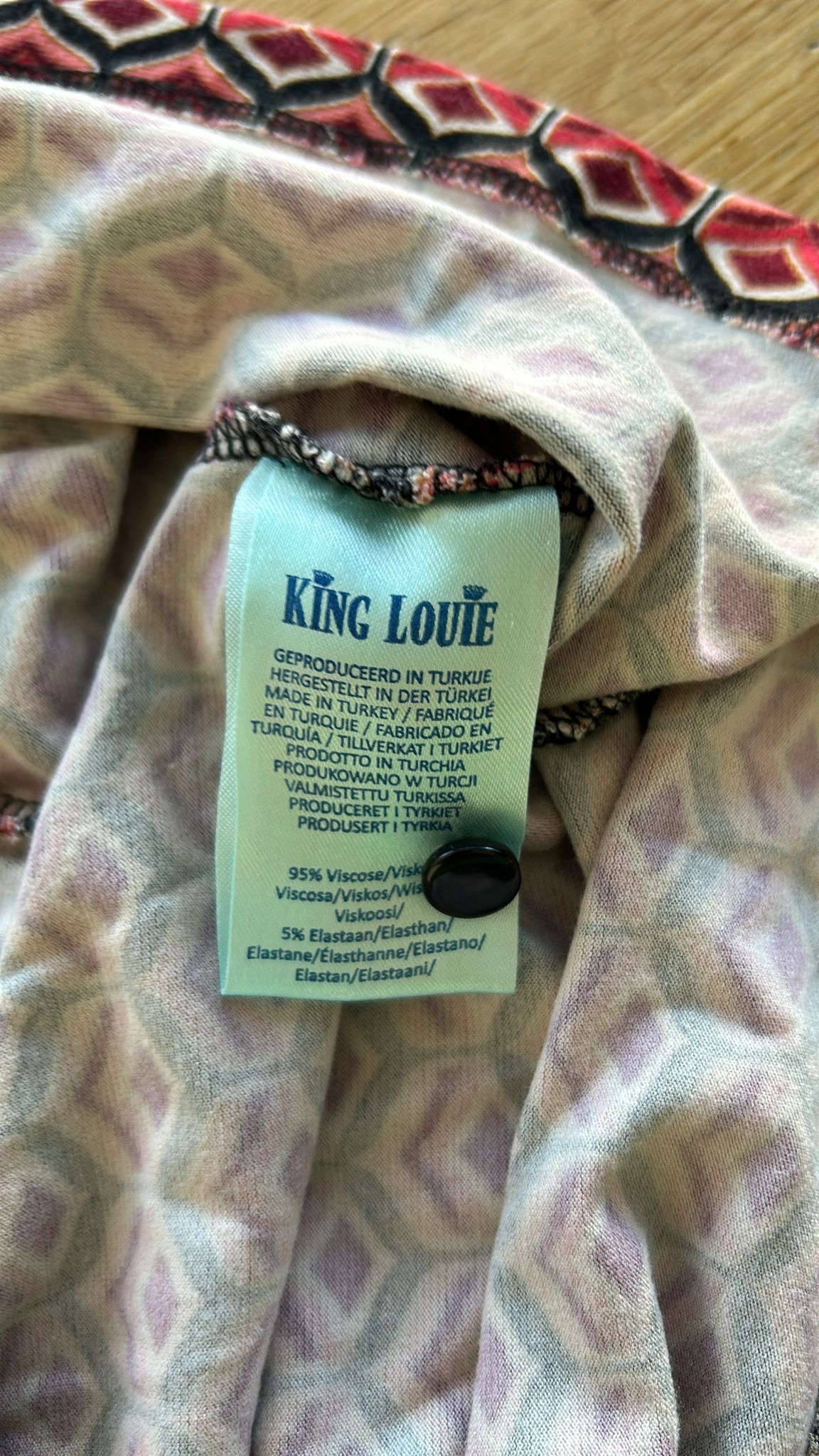 King Louie - maat L - retro jurk