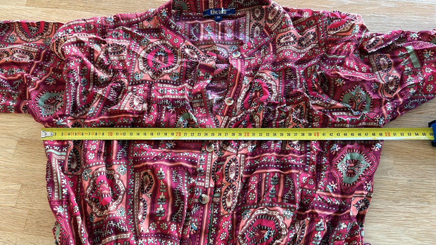 King Louie - maat 38 - blouse jurk NIEUW