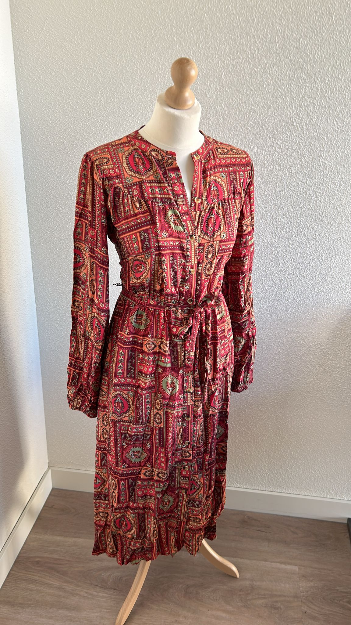 King Louie - maat 38 - blouse jurk NIEUW