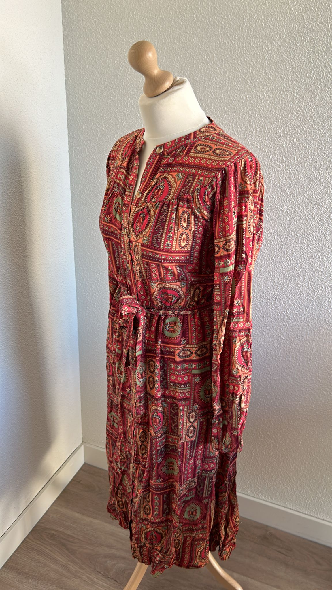 King Louie - maat 38 - blouse jurk NIEUW