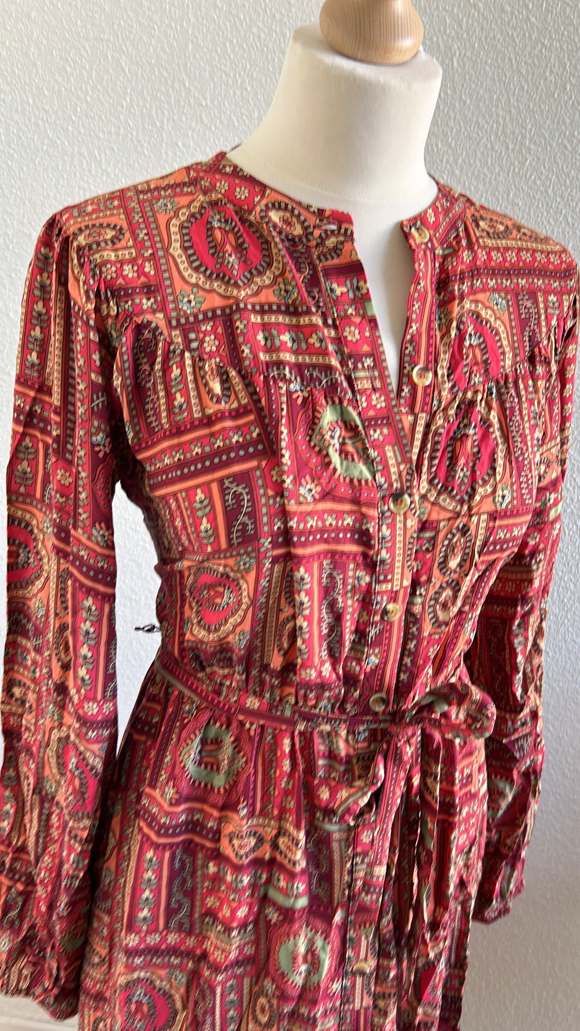 King Louie - maat 38 - blouse jurk NIEUW