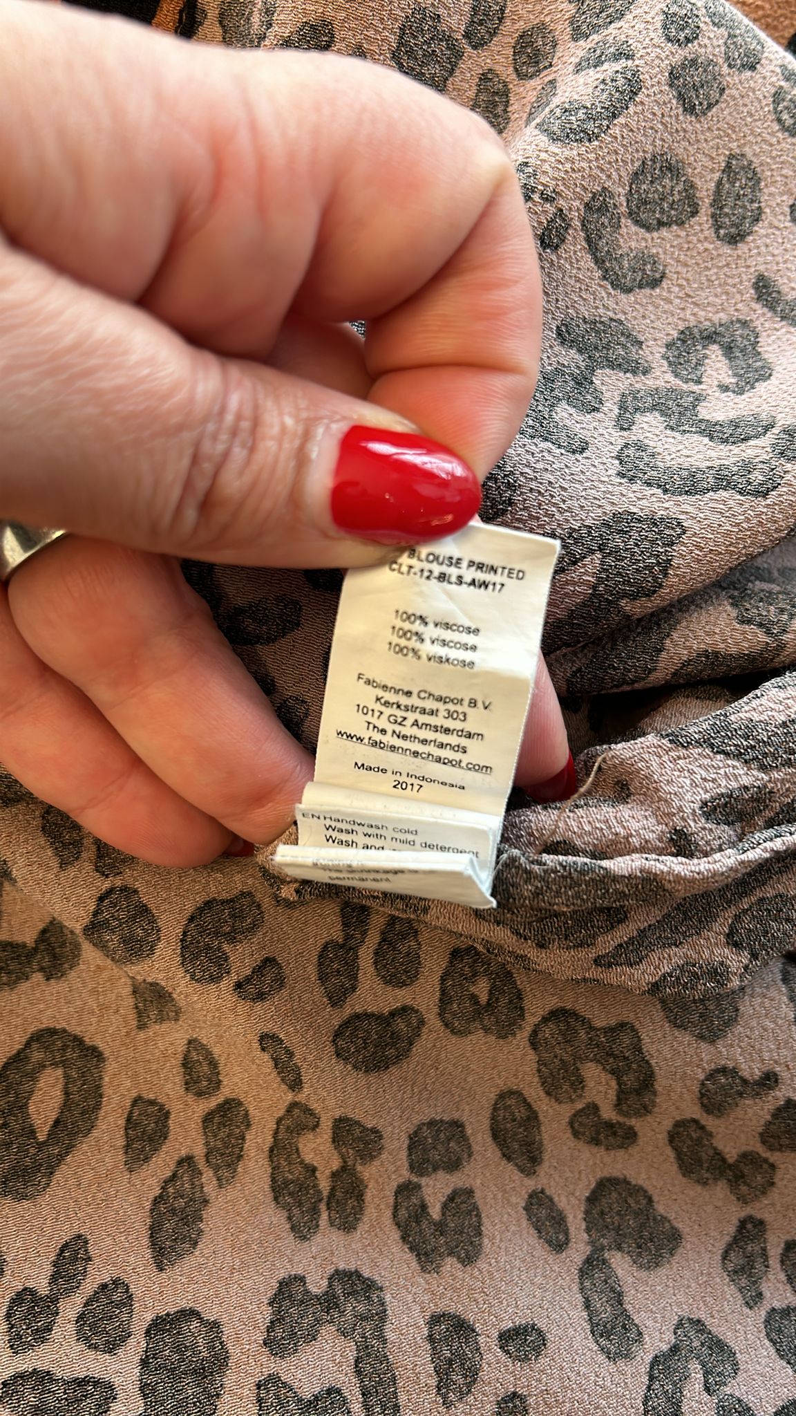 Fabienne Chapot maat 38 - lily blouse