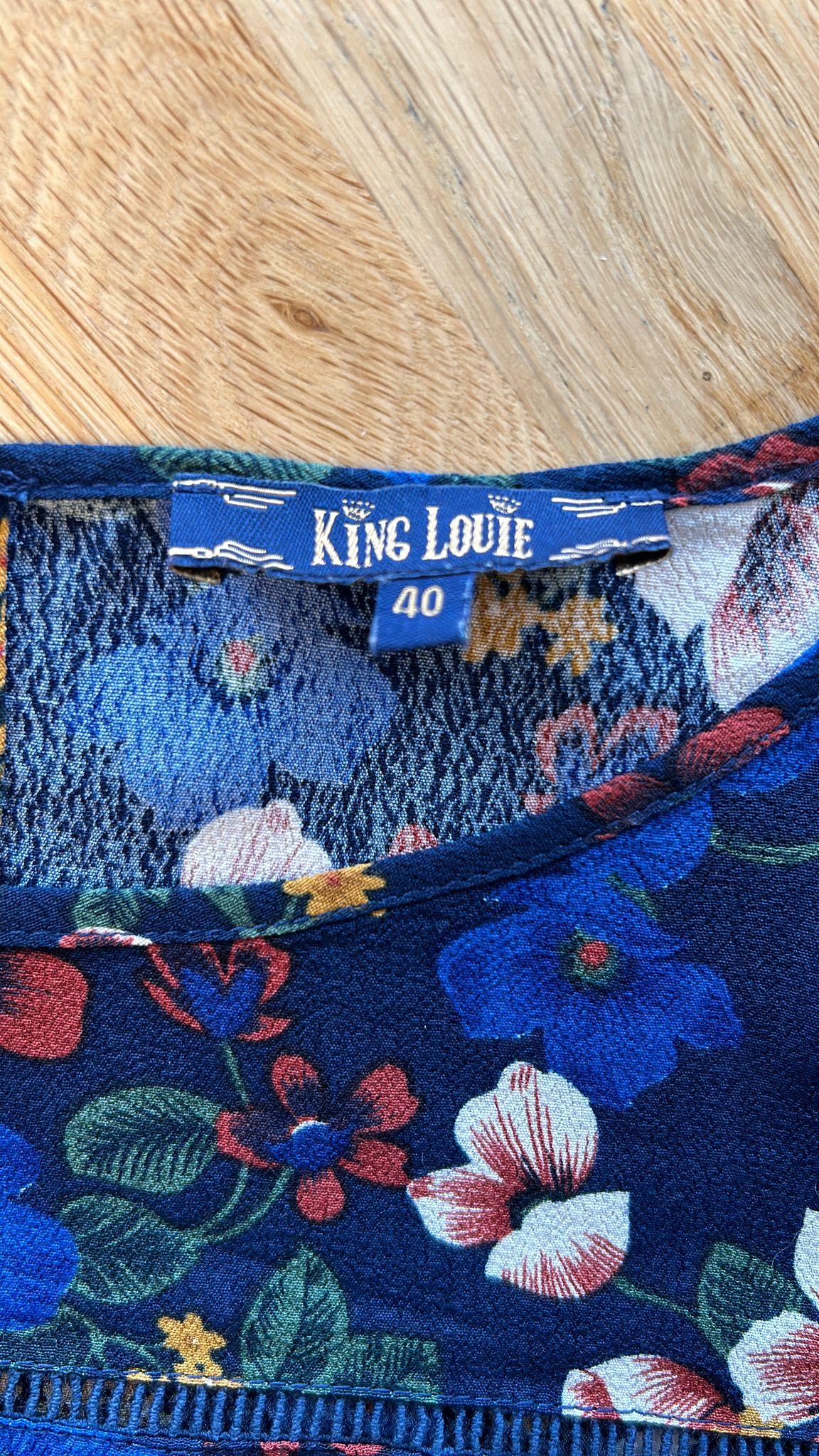 King Louie - maat 40 - retro jurk