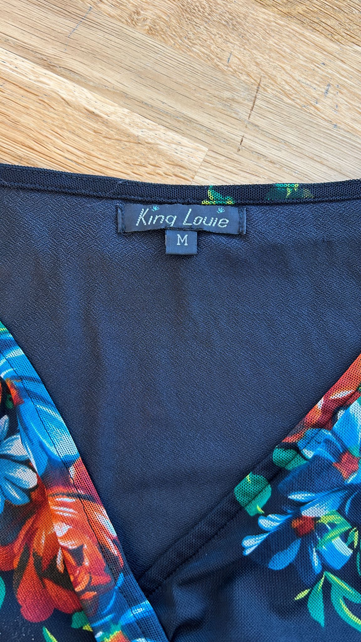 King Louie - maat M - retro jurk