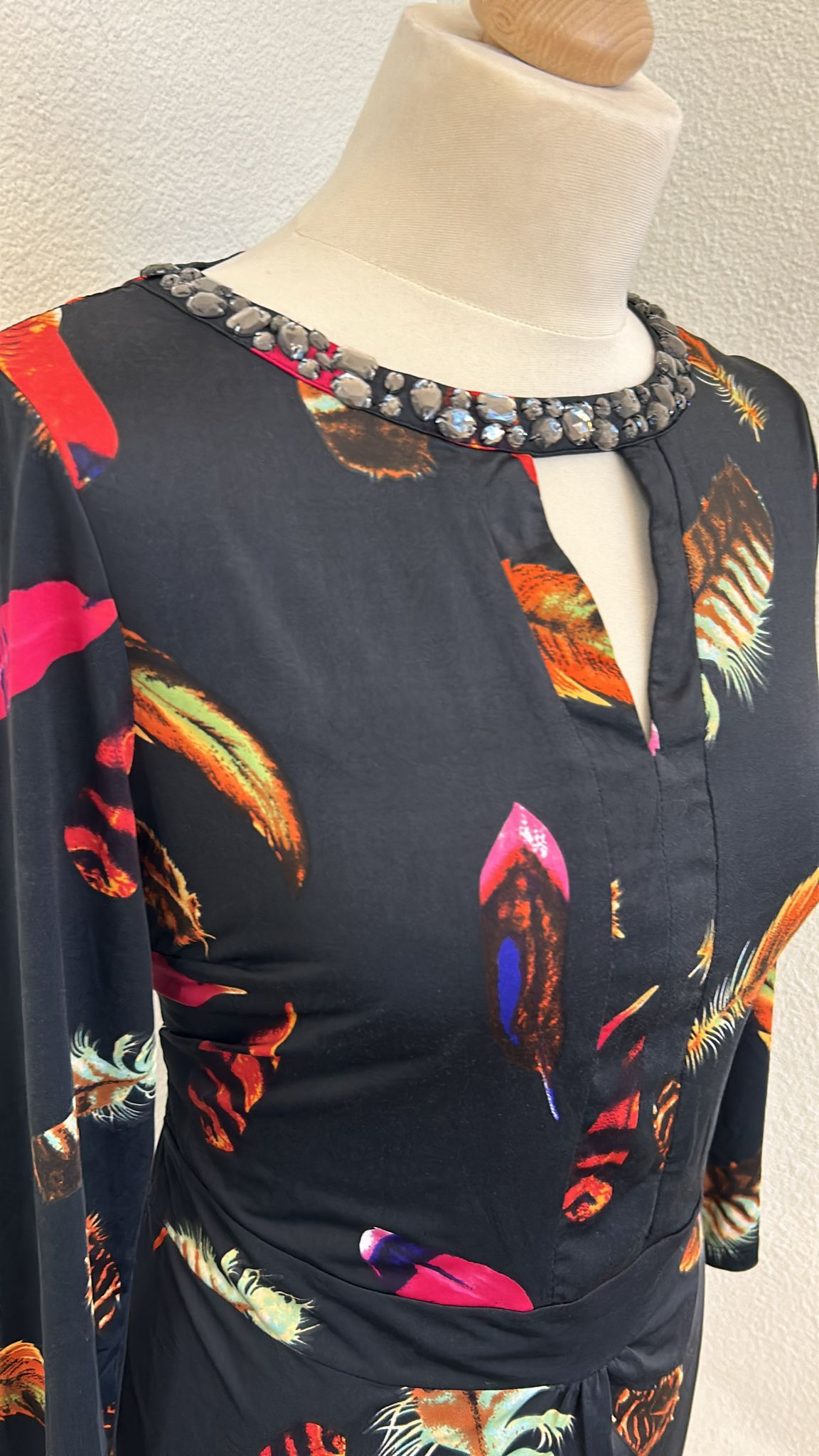 K-design - maat M - veren jurk