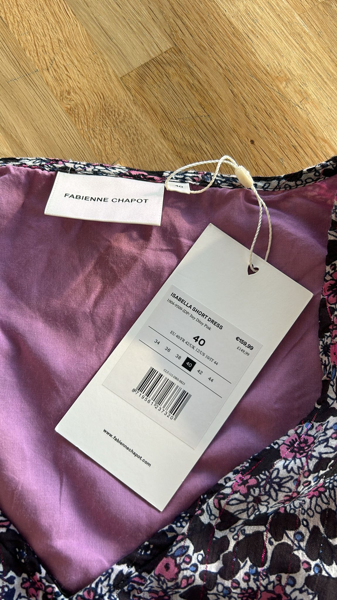 Fabienne Chapot - maat 40 - Isabella short dress NIEUW