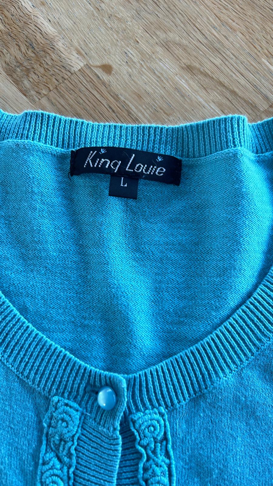 King Louie - maat L - cardigan vest