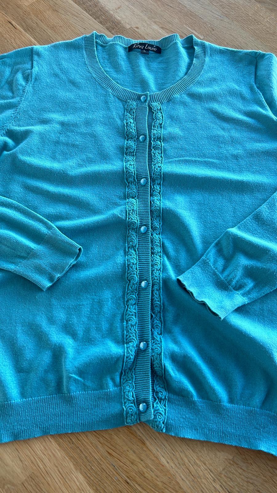 King Louie - maat L - cardigan vest