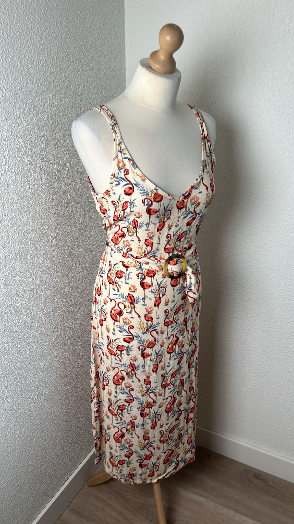 King Louie - maat 38 - Nadya sonny dress cream NIEUW