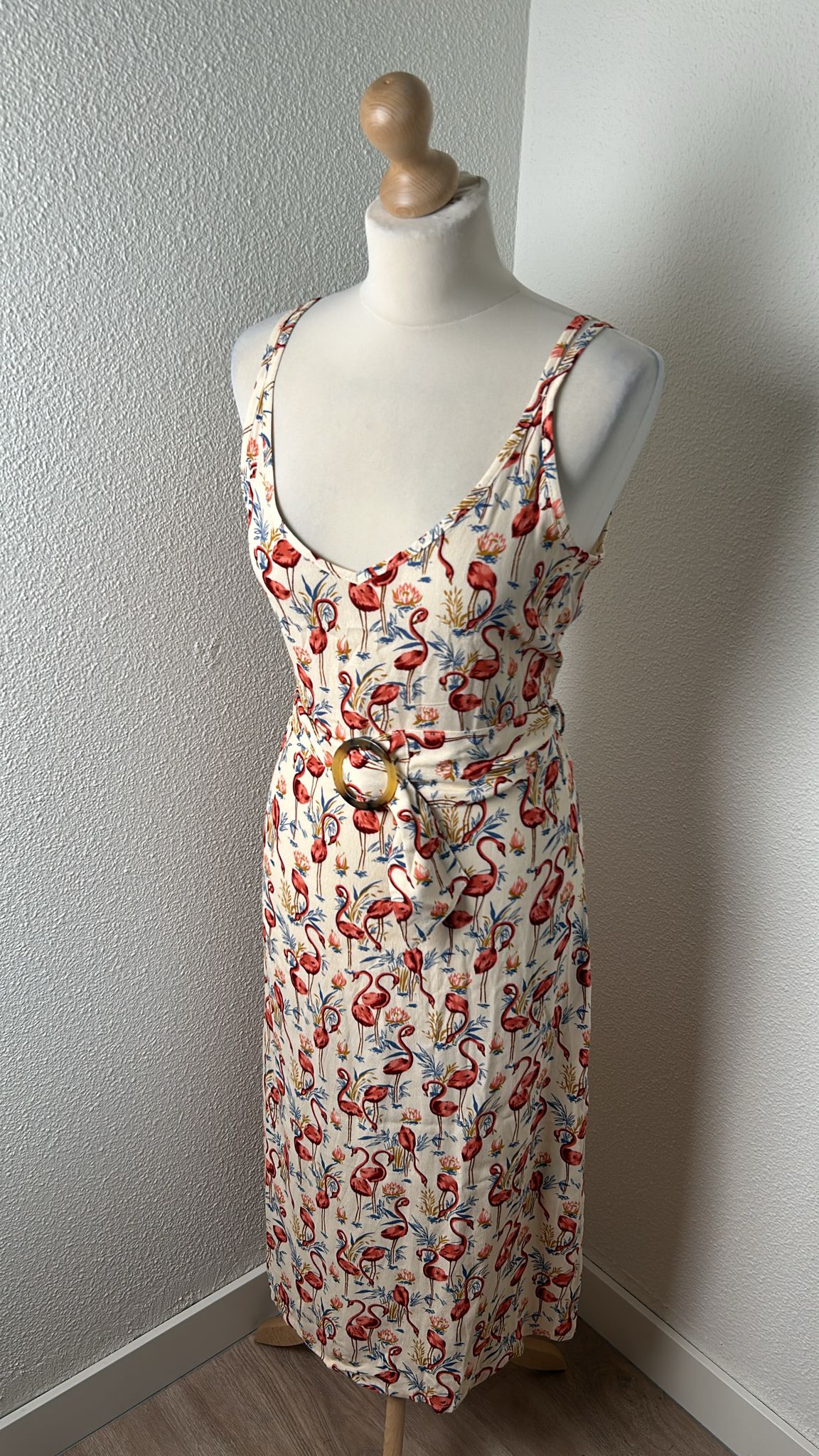 King Louie - maat 38 - Nadya sonny dress cream NIEUW